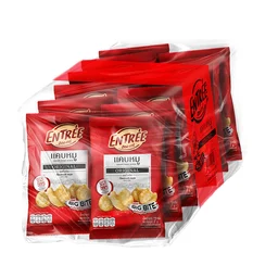 Thumbnail 3 of อองเทร่ แคบหมูทอดกรอบ รสดั้งเดิม 7 ก. x 12