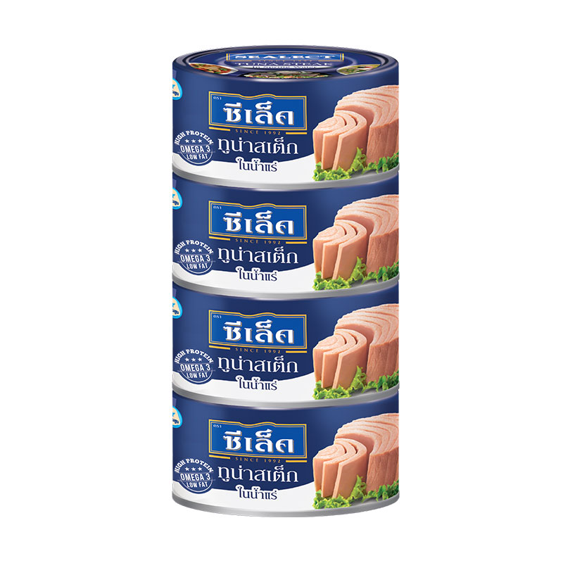 SEALECT Tuna Steak In Spring Water 165 g x 4