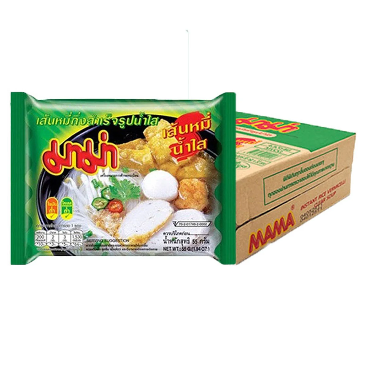 MAMA White Noodle 55 g x 30