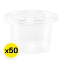 Thumbnail 2 of เอโร่ ถ้วย PS เคเรซิ่น 4 ออนซ์ พร้อมฝา 50 ชิ้น