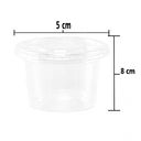 Thumbnail 4 of เอโร่ ถ้วย PS เคเรซิ่น 4 ออนซ์ พร้อมฝา 50 ชิ้น