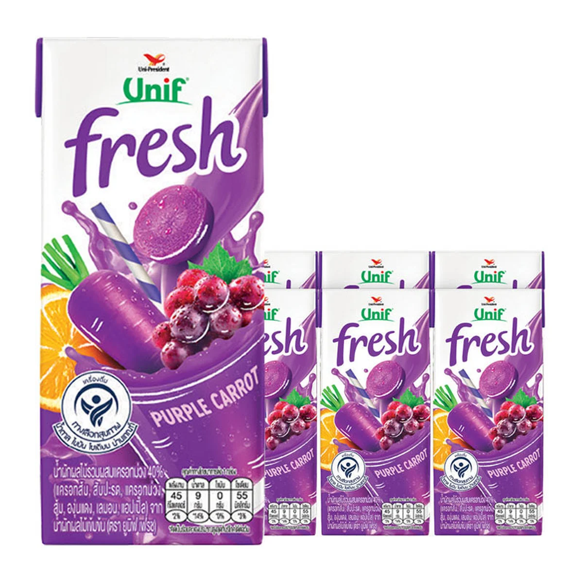 UNIF Purple Carrot 40% 180 ml x 6