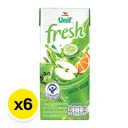 Thumbnail 2 of ยูนิฟ น้ำผักผลไม้รวม ผสมผักใบเขียว 40% 180 มล. x 6