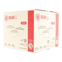 Thumbnail 3 of หัวม้าลาย ชุดหม้อหุงต้ม 24,26,28 ซม.