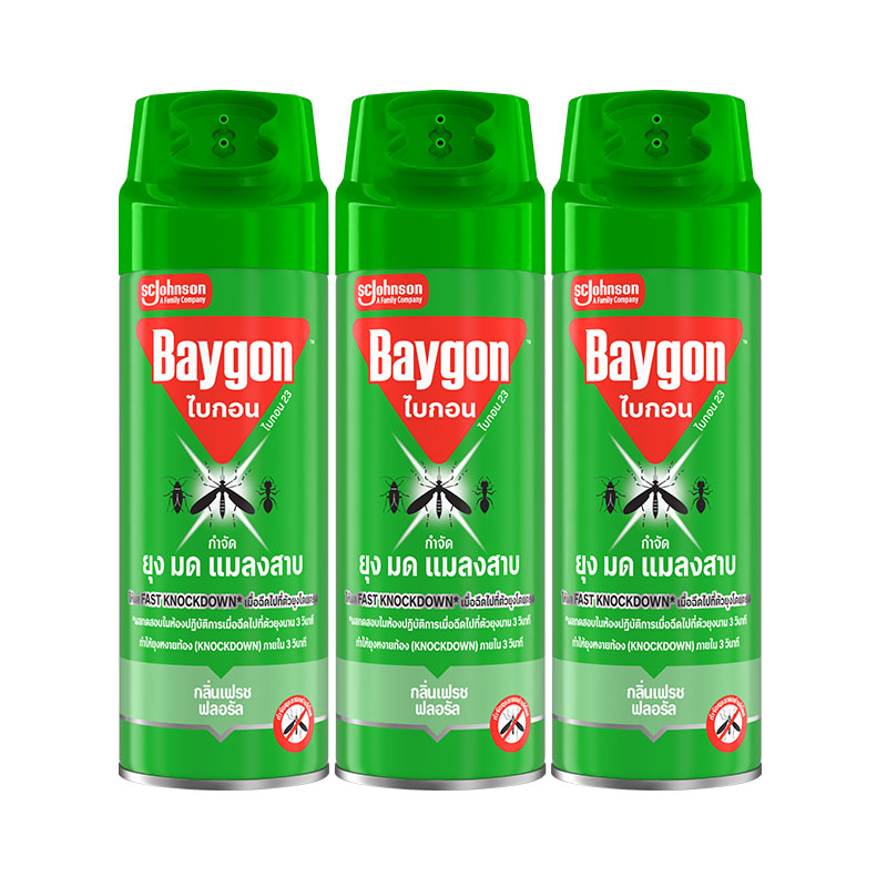 BAYGON Multi Killer Spray Green 250 ml x 3
