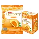 Thumbnail 1 of ดิวเบอร์รี่ พัฟเค้กสอดไส้ครีม กลิ่นส้ม 15 ก. 12 ชิ้น