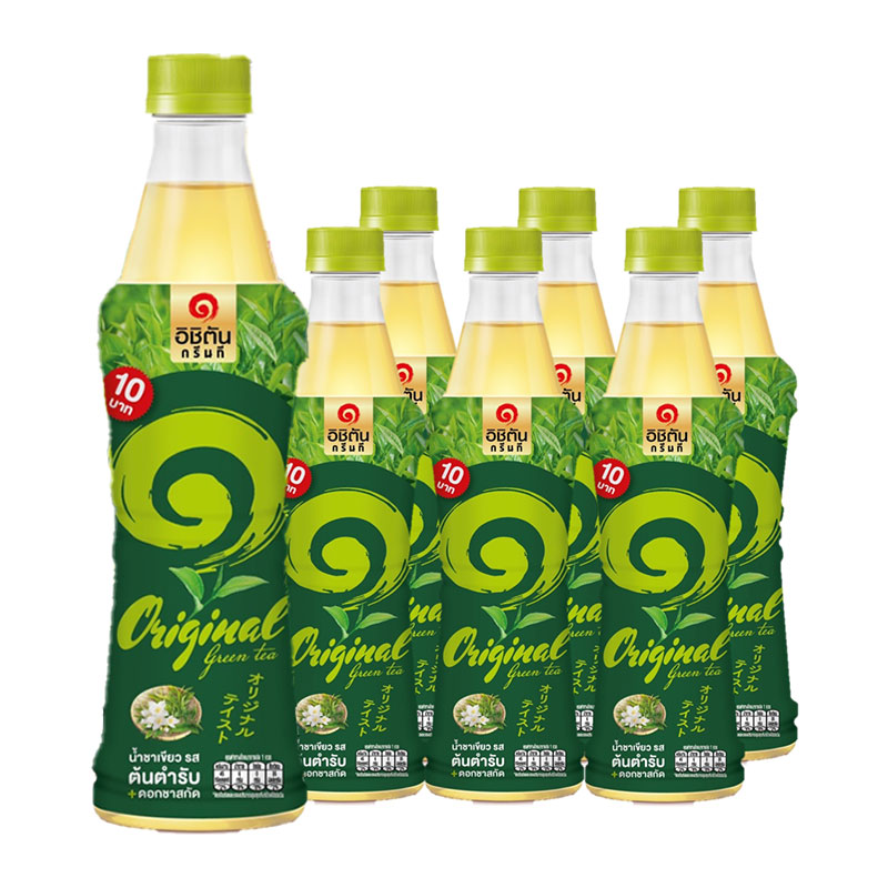ICHITAN Original Green Tea 280 ml x 6