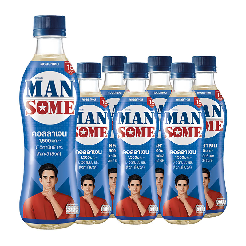 MANSOME Drink with Collagen 310 ml x 6