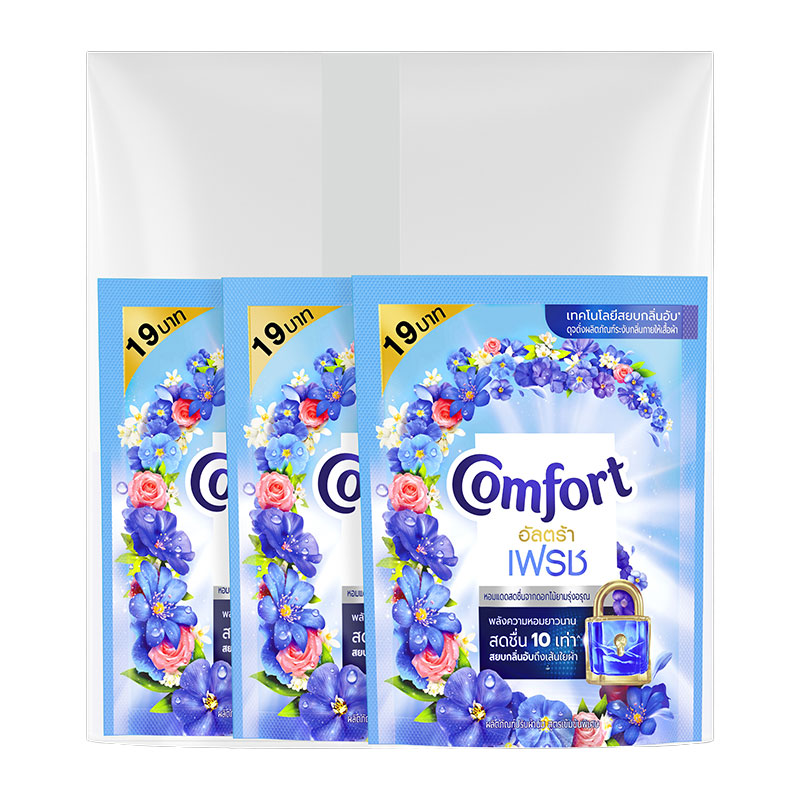 COMFORT Ultra Concentrate Softener Blue 110 ml x 3