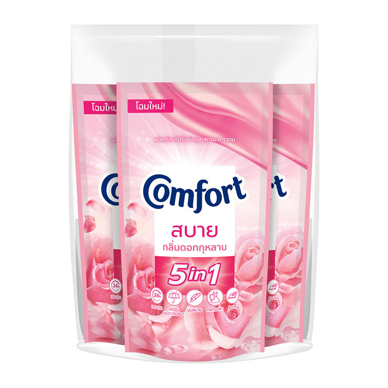 COMFORT Fabric Softener Pink 500 ml x 3