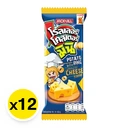 Thumbnail 2 of โรลเลอร์ โคสเตอร์ มินิ มันฝรั่งทอดกรอบ รสชีส 14 ก. x 12