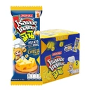 Thumbnail 1 of โรลเลอร์ โคสเตอร์ มินิ มันฝรั่งทอดกรอบ รสชีส 14 ก. x 12