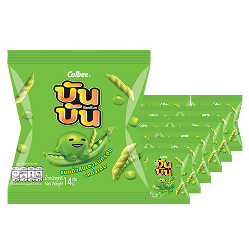 BUN BUN Sugar Pea Original Flavor 14 g x 12