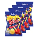 Thumbnail 1 of แจ็กซ์ มันฝรั่งแท่งทอดกรอบ พร้อมซอสมะเขือเทศ 45 ก. X 4