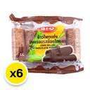 Thumbnail 1 of เอโร่ ขนมข้าวโพดแท่งอบกรอบ รสช็อกโกแลต 35 ก. x 6