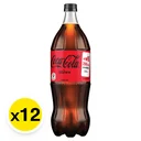 Thumbnail 2 of โค้ก เครื่องดื่มน้ำอัดลม ไม่มีน้ำตาล ไม่มีแคลอรี 1.25 ล. + 250 มล. x 12