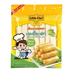 Thumbnail 1 of ลิตเติลเชฟ ปอเปี๊ยะผักแช่แข็ง 40 ชิ้น 1 กก.