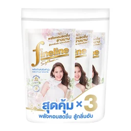 Thumbnail 1 of ไฟน์ไลน์ น้ำยาปรับผ้านุ่ม สูตรมาตรฐาน สีขาว 470 มล. x 3