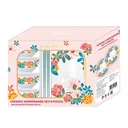 Thumbnail 2 of เซตจานชามเซรามิก 6 ชิ้น พร้อมตะเกียบ 4 คู่