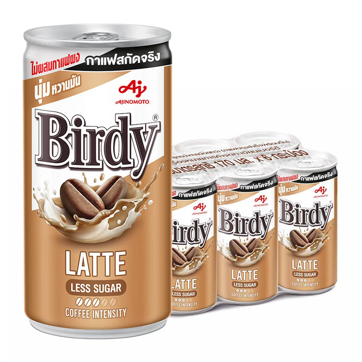 BIRDY Latte 170 ml x 6