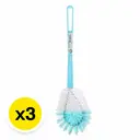 Thumbnail 2 of สมอ แปรงล้างสุขภัณฑ์ คละสี x 3