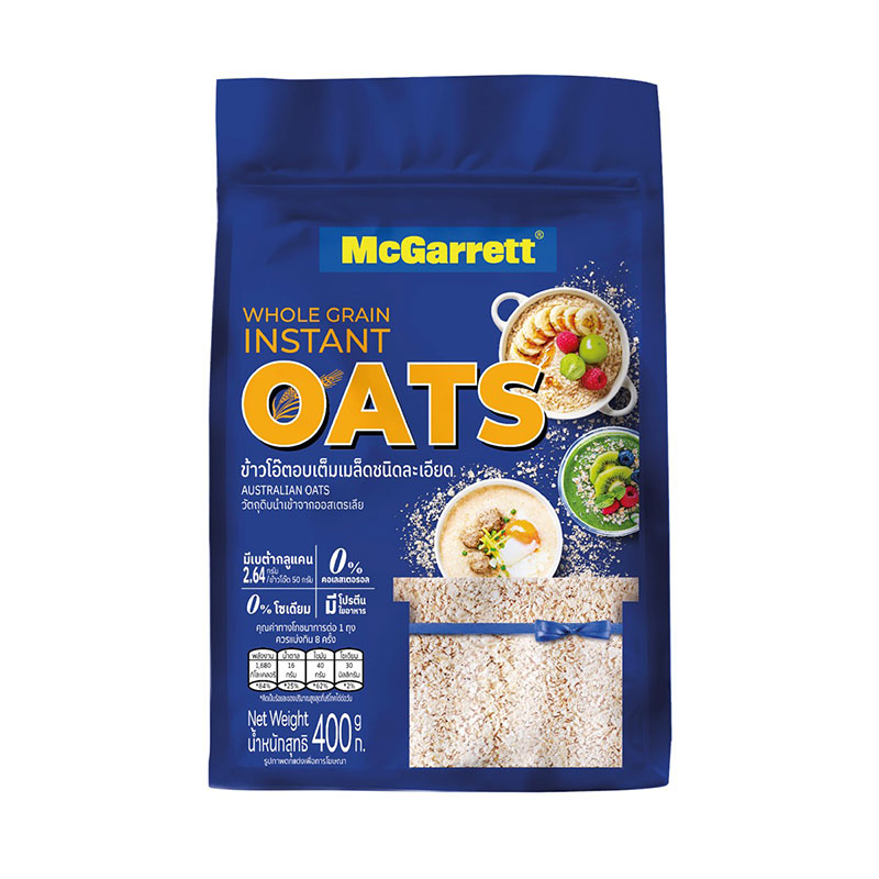 MCGARRETT Cereal Oats Meal Instant 400 g