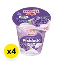 Thumbnail 2 of เมจิ โยเกิร์ต รสองุ่นผสมวุ้นมะพร้าว 135 ก. x 4