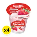 Thumbnail 2 of เมจิ โยเกิร์ต รสสตรอเบอร์รี่ 135 ก. x 4