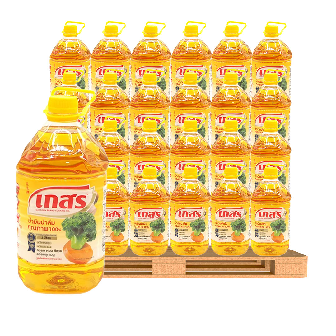 GAYSORN Palm Oil 5 l x 144 gallons (1 pallet)