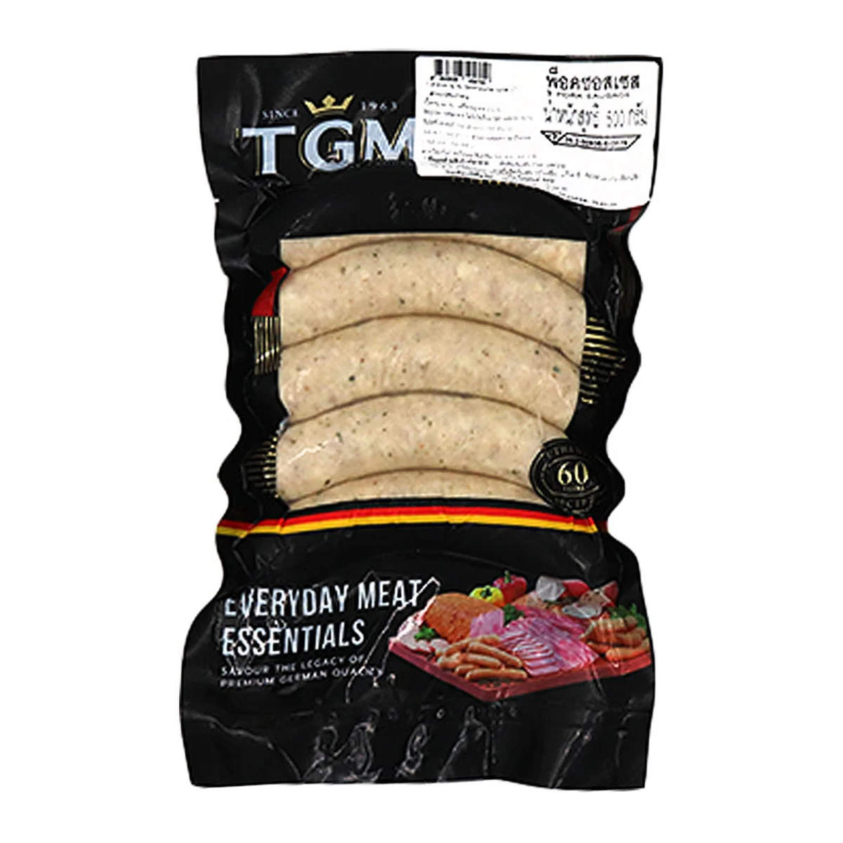 ทีจีเอ็ม ไส้กรอกหมู 500 ก.