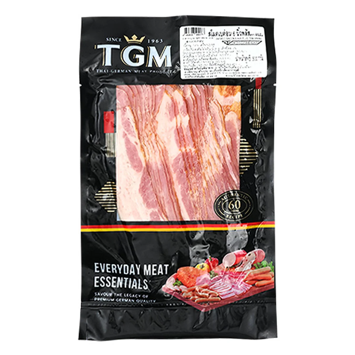 ทีจีเอ็ม สโมคเบคอน 6 นิ้ว พลัส 500 ก.