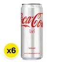 Thumbnail 2 of COKE Light Soft Drink Can No Calories 325 ml x 6