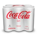 Thumbnail 3 of COKE Light Soft Drink Can No Calories 325 ml x 6