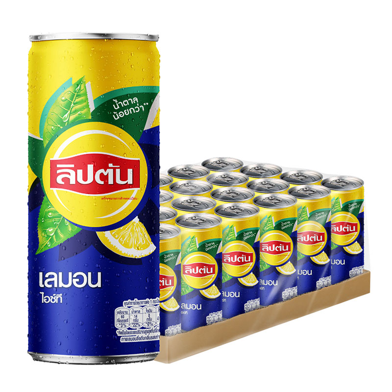 LIPTON Lemon Can 245 ml x 24