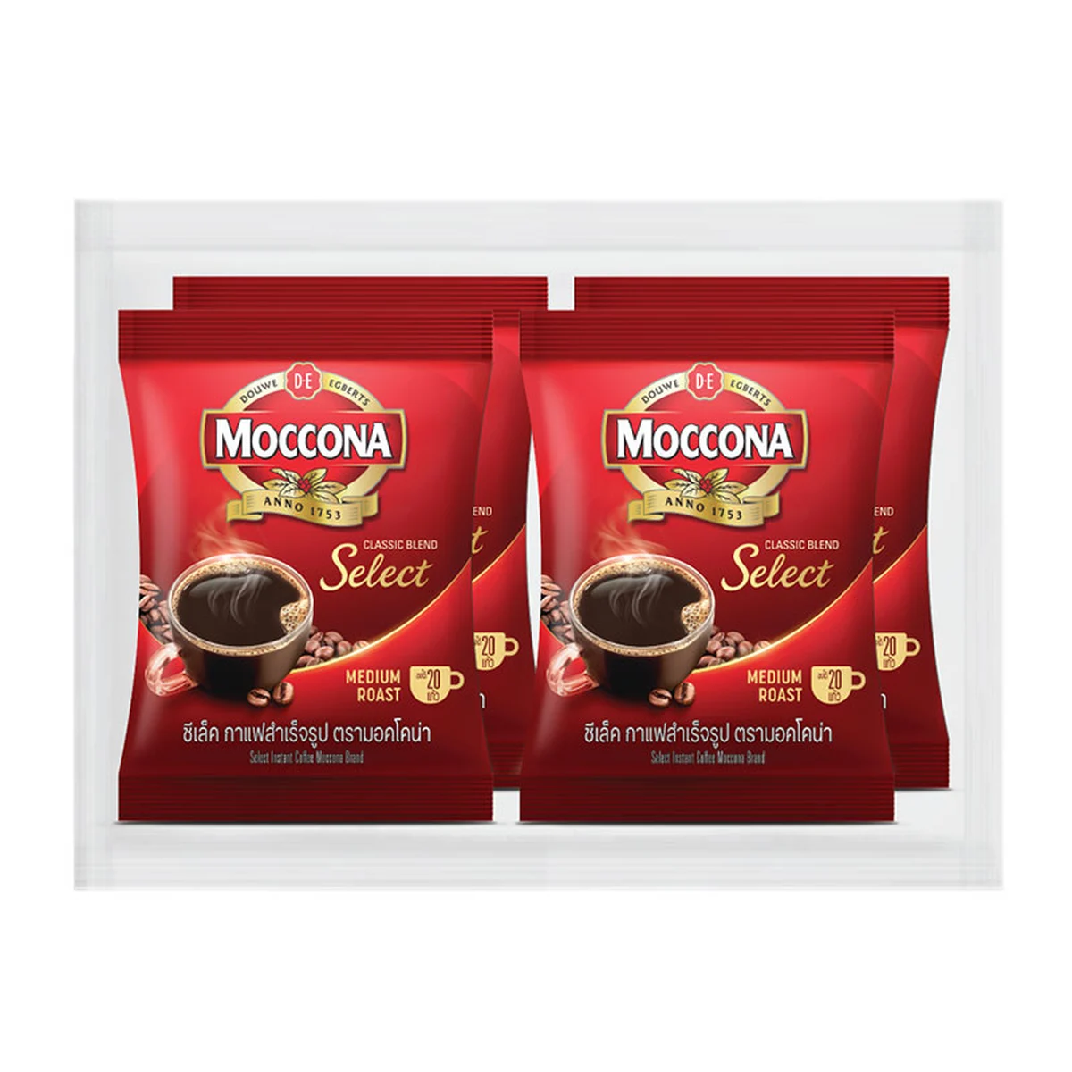 MOCCONA Select Instant Coffee 40 g x 4