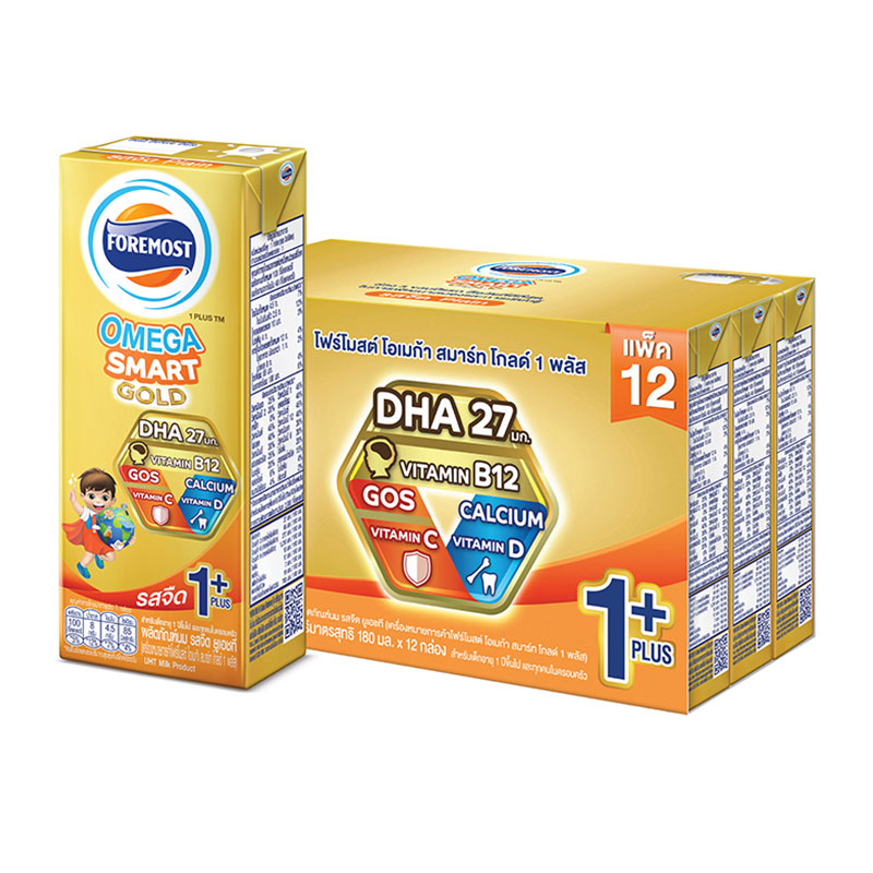FOREMOST Omega Smart Gold Plain 180 ml x 12
