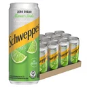 Thumbnail 1 of ชเวปส์ มะนาวโซดา สูตรไม่มีน้ำตาล 330 มล. x 12