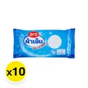 Thumbnail 2 of เอโร่ ผ้าขนหนูเย็น 11x25 นิ้ว สีขาว 10 ชิ้น