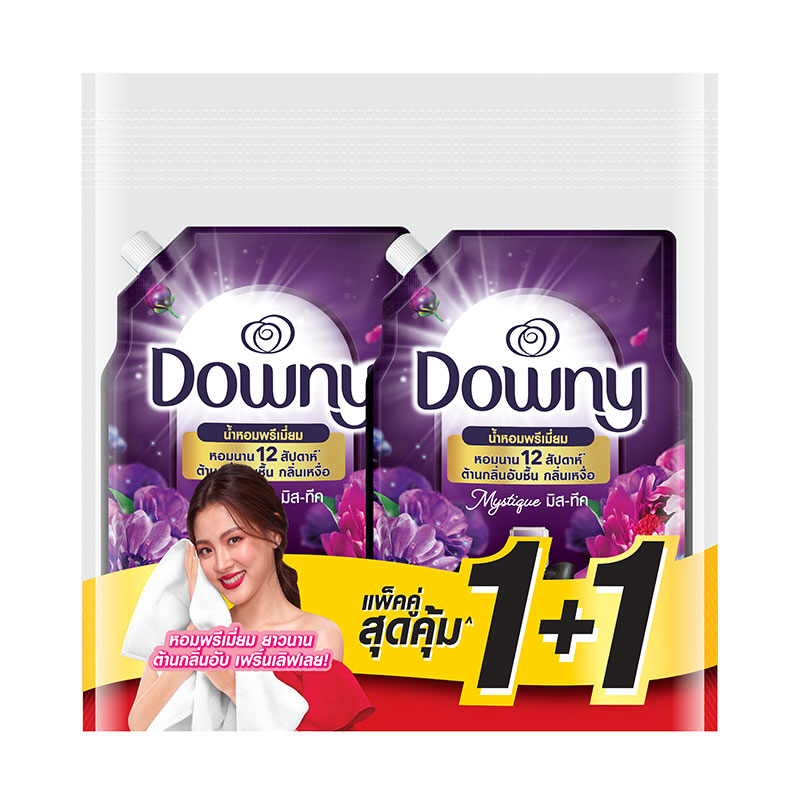 DOWNY Premium Parfum Concentrated Fabric Softener Mystique 950 ml x 1+1