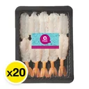 Thumbnail 2 of Q FRESH Frozen Suhsi Argen Shrimp 4L 1 Carton (10 pcs/pack) x 20