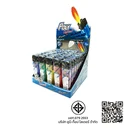 Thumbnail 2 of โพลี ไลเตอร์ ไฟแช็คก๊าซ แบล็คเฮดหุ้ม 50 ชิ้น