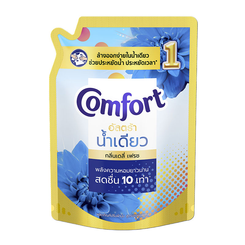 COMFORT Ultra One Rinse Concentrate Softener Daily Fresh Blue 1050 ml