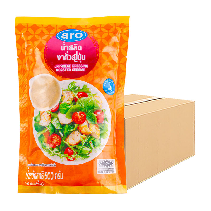 ARO Roasted Sesame Japanese Dressing 500 g x 12