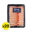 Thumbnail 2 of คิวเฟรช กุ้งซูชิแช่แข็ง ไซส์ 3L  1 ลัง (20 ตัว/แพ็ค x 20)
