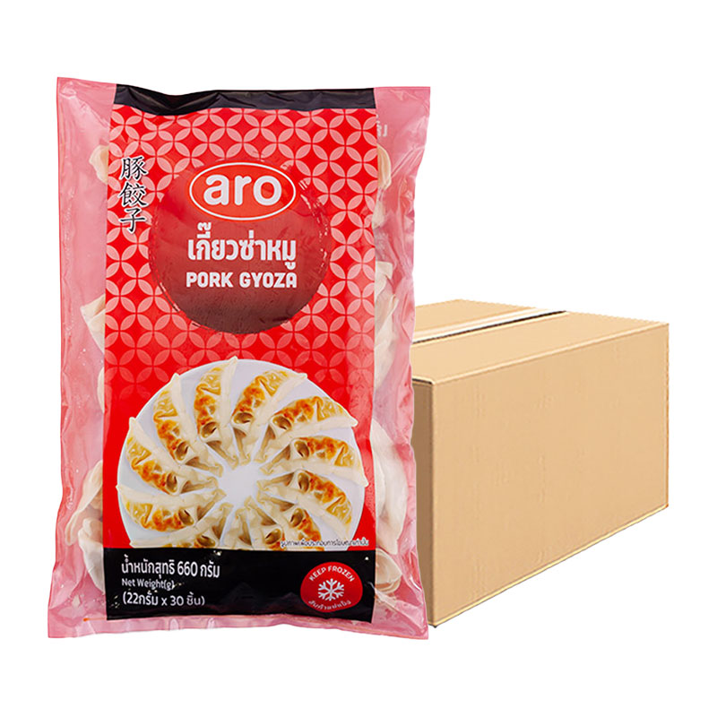 ARO Frozen Pork Gyoza 600 g x 12