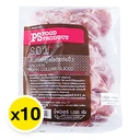 Thumbnail 2 of พีเอสฟู้ดส์ สันคอหมูสไลซ์แช่แข็ง 1 ลัง (1 กก. x 10)