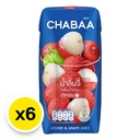 Thumbnail 2 of ชบา น้ำผลไม้ รสลิ้นจี่ 20% 180 มล. x 6