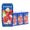 Thumbnail 1 of ชบา น้ำผลไม้ รสลิ้นจี่ 20% 180 มล. x 6