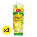 Thumbnail 2 of เอโร่ น้ำสับปะรด 100% 1 ล. x 3