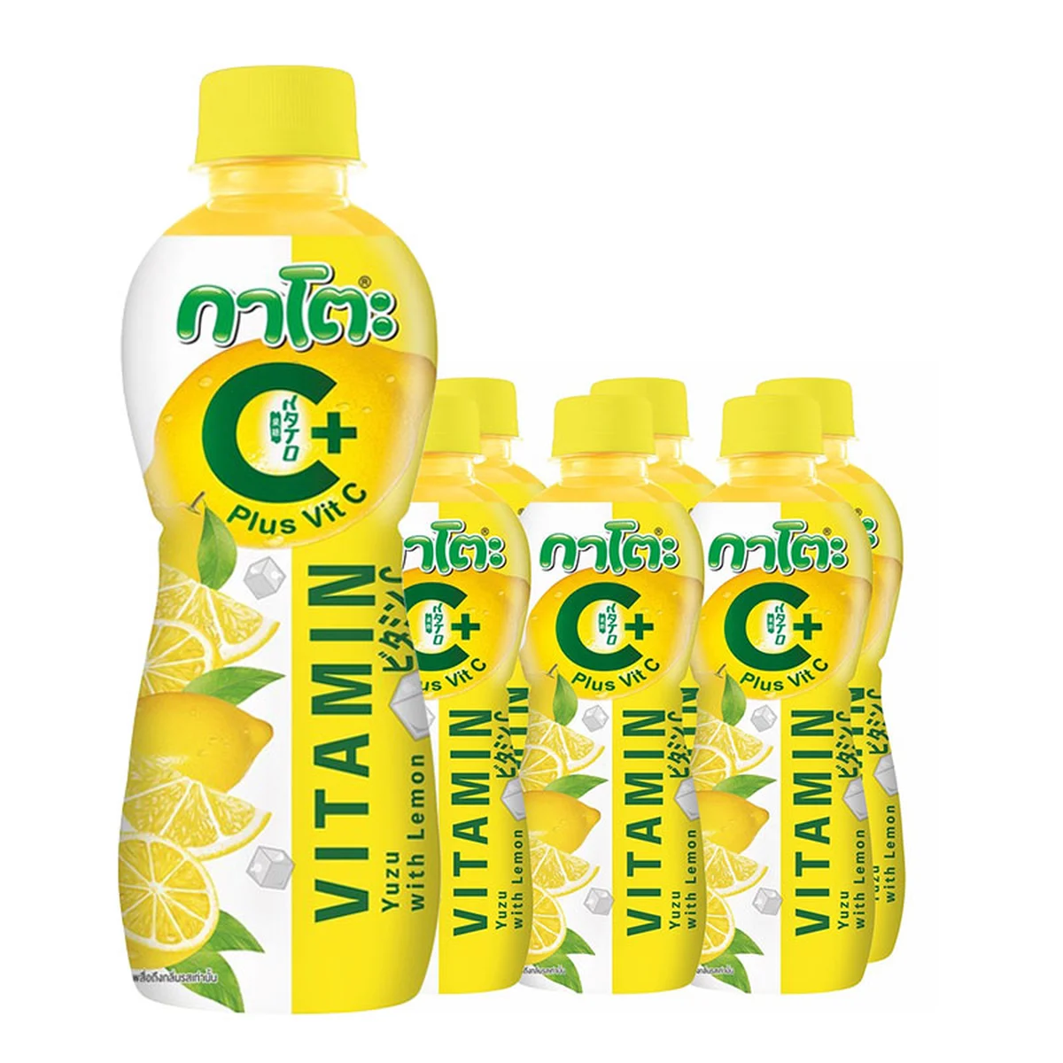 กาโตะ ยูซุ วิตซี 25% วุ้นมะพร้าว 250 มล. x 6